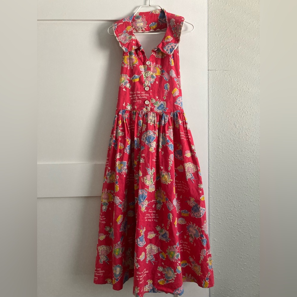 Vintage Mousefeathers Cotton Dress